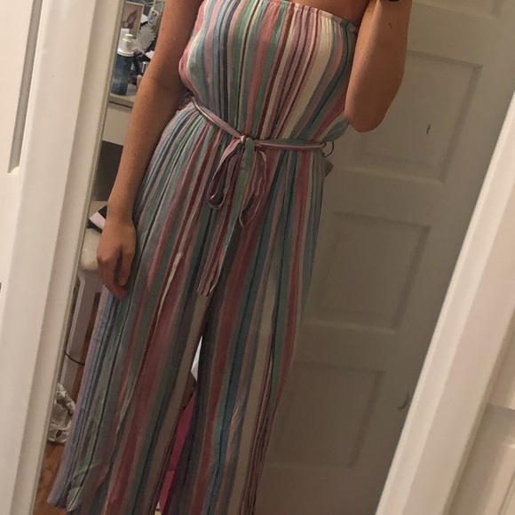 Strapless Jumpsuit - Picture 1 of 4